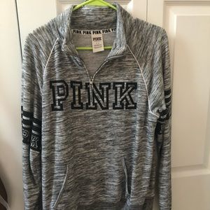 Victoria’s Secret Love Pink Campus Quarterzip | S